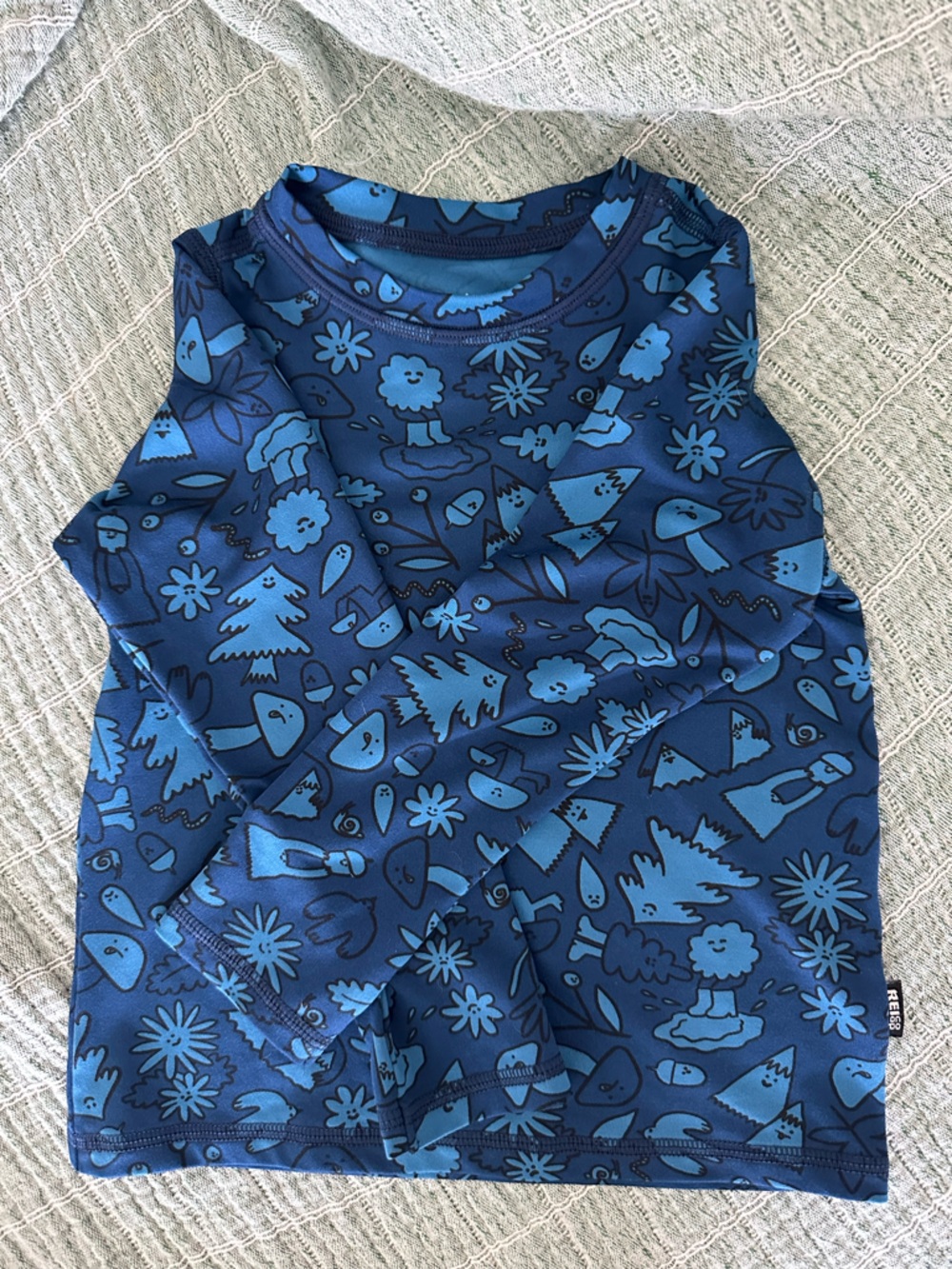 REI Co-op Teal Toddler Stretch Long sleeved Top